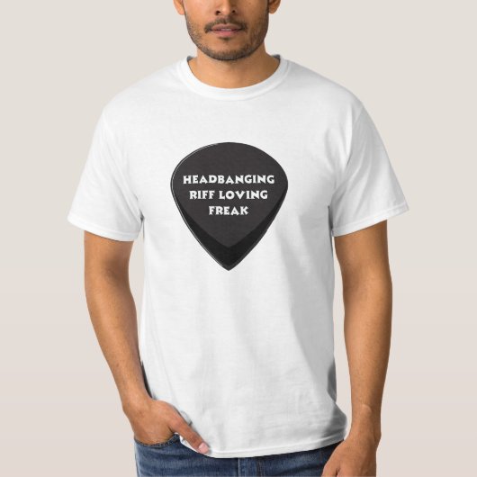 Headbanging, Riff Loving Freak T-Shirt (Vorderseite)