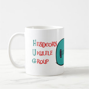 Headcorn Ukulele-Gruppen-Tasse (UMARMUNGS-TASSE!) Kaffeetasse