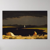 Heade - Gewitter nähert sich Poster (Vorne)