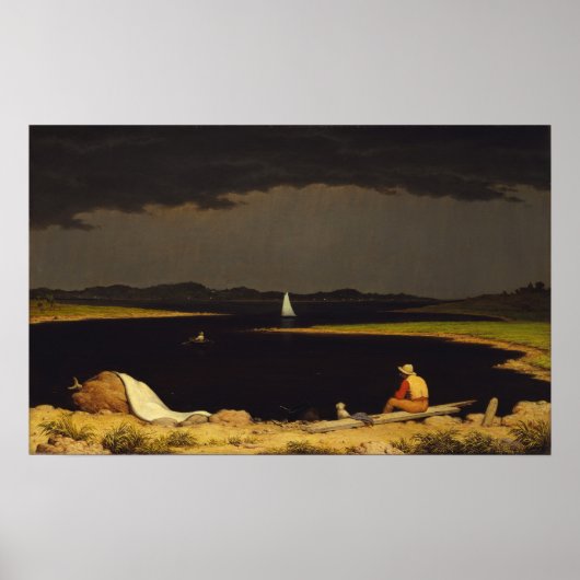 Heade - Gewitter nähert sich Poster (Vorne)