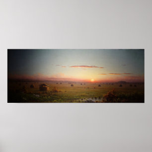 Heade - Ipswich Marschen 1867 Poster