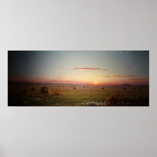 Heade - Ipswich Marshes 1867 Poster (Vorne)