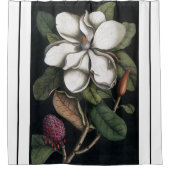 Heade Magnolia Blume Blossom Duschvorhang (Vorderseite)