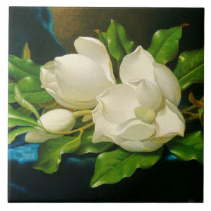 Heade Magnolia Blume Blüten Keramik Tile Fliese