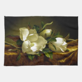 Heade Magnolia Blume Gold Velvet Küchentuch (Horizontal)