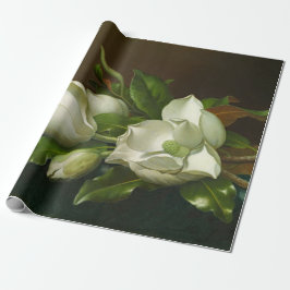 Heade Magnolias Blumengemälde Geschenkpapier