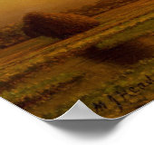 Heade - Marsh Sunset Newburyport Poster (Ecke)