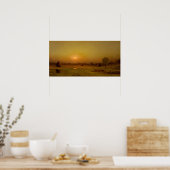 Heade - Marsh Sunset Newburyport Poster (Küche)