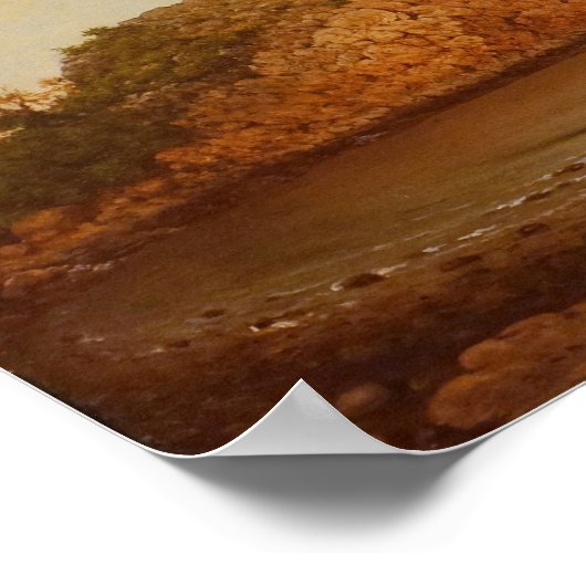 Heade - Singing Beach Manchester 1862 Poster (Ecke)