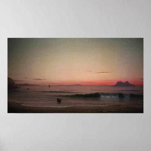Heade - Singing Beach Manchester Massachusetts Poster (Vorne)