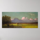 Heade - Sonnenlicht und Schatten, Neuburgermarsche Poster (Vorne)