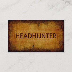Headhunter Business Card Visitenkarte