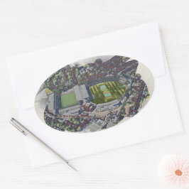 Headingley Cricket & Rugby Stadiums, Leeds Ovaler Aufkleber