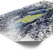 Headingley-Stadion, Leeds Fotodruck (Ecke)