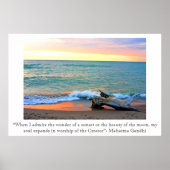 Headlands Sunset Poster (Vorne)