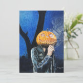 Headless Biker-Flachkarte (Stehend Vorderseite)