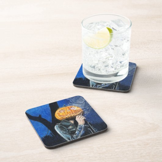 Headless Biker Getränkeuntersetzer (Rechte Seite)