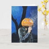 Headless Biker Karte (Gelbe Blume)