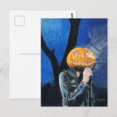 Headless Biker Postkarte (Vorne/Hinten)