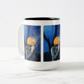 Headless Biker Zweifarbige Tasse (Vorderseite Links)
