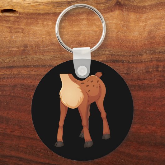 Headless Deer Lazy DIY Halloween Kostüm Anima Schlüsselanhänger (Vorderseite)