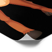 Headless Deer Lazy Diy Halloween Kostüm Spaß Anima Poster (Ecke)