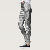 HEADLESS HORSEMAN CLOWN, HALLOWEEN ZEBRA LEGGINGS (Links)