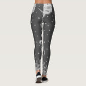 HEADLESS HORSEMAN CLOWN, HALLOWEEN ZEBRA LEGGINGS (Rückseite)