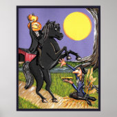 Headless Horseman Ichabod Crane Poster (Vorne)