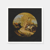Headless Horseman of Sleepy Hollow Serviette (Vorderseite)