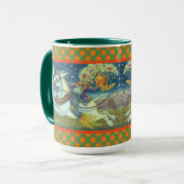 HEADLESS HORSEMAN SCARECROW HALLOWEEN COMBO TASSE  (Vorderseite Links)