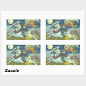 HEADLESS HORSEMAN SCARECROW & MULE STICKERS Rec. (Blatt)