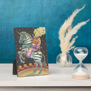 HEADLESS HORSEMAN SLEEPAN HOLLOW CIRCUS CLOWN ZEBR FOTOPLATTE