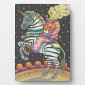 HEADLESS HORSEMAN SLEEPAN HOLLOW CIRCUS CLOWN ZEBR FOTOPLATTE (Vorderseite)