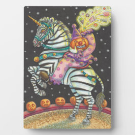 HEADLESS HORSEMAN SLEEPAN HOLLOW CIRCUS CLOWN ZEBR FOTOPLATTE