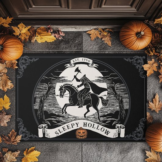 Headless Horseman Sleepy Hollow Halloween Fußmatte