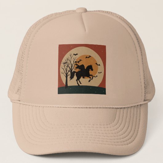 Headless Horseman Trucker Hat Truckerkappe (Vorderseite)