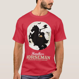 Headless Horsemanine Halloween Night T-Shirt