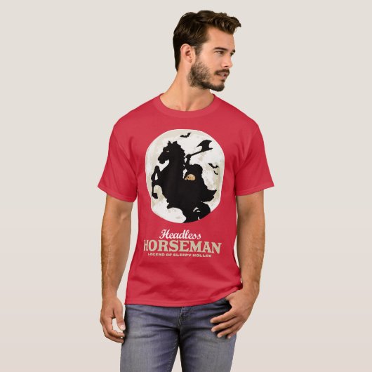 Headless Horsemanine Halloween Night T-Shirt (Vorne ganz)