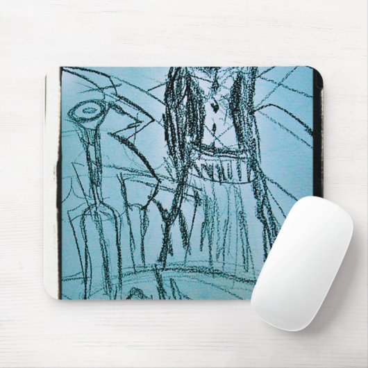 HEADLESS MAD MOUSEPAD (Mit Mouse)