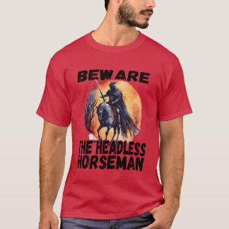 Headless Reiter auf halloween lustig T-Shirt