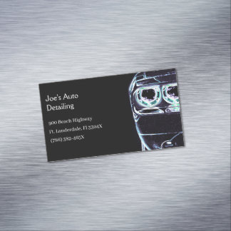 Headlight American Muscle Car Automotive Magnetische Visitenkarte