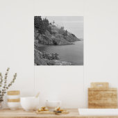 Headlight-Station der Eule Poster (Küche)