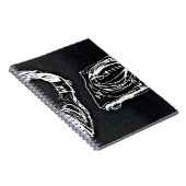 Headphone and DJ Turntable MK2 Notizblock (Rechte Seite)