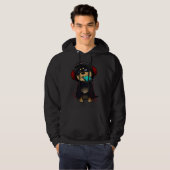 Headphone Rottweiler V2 Hoodie (Vorne ganz)