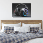headphones leinwanddruck (Insitu (Schlafzimmer))