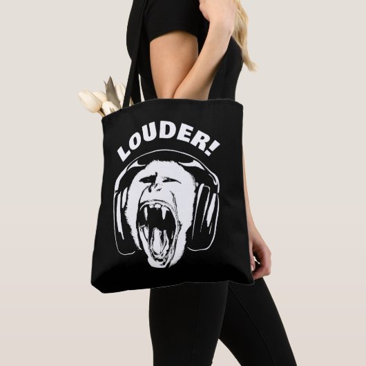 Headphones Monkey Loud Music Lover Tasche (Von Nahem)