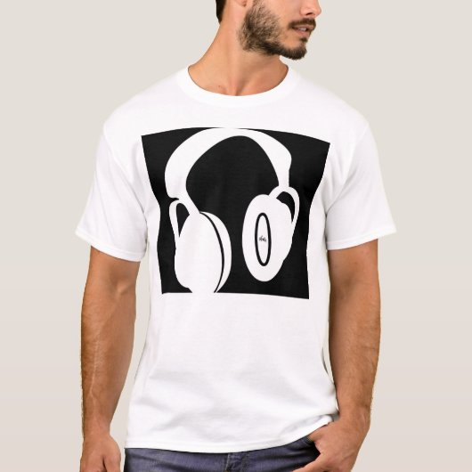 *HEADPHONES T-Shirt (Vorderseite)