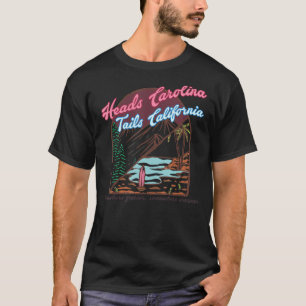 Heads Carolina Schwanz California Western Summer V T-Shirt