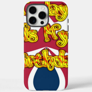 Heads UP-Hakuna Matata Heute ist mein Geburtstag.j iPhone 16 Pro Max Hülle